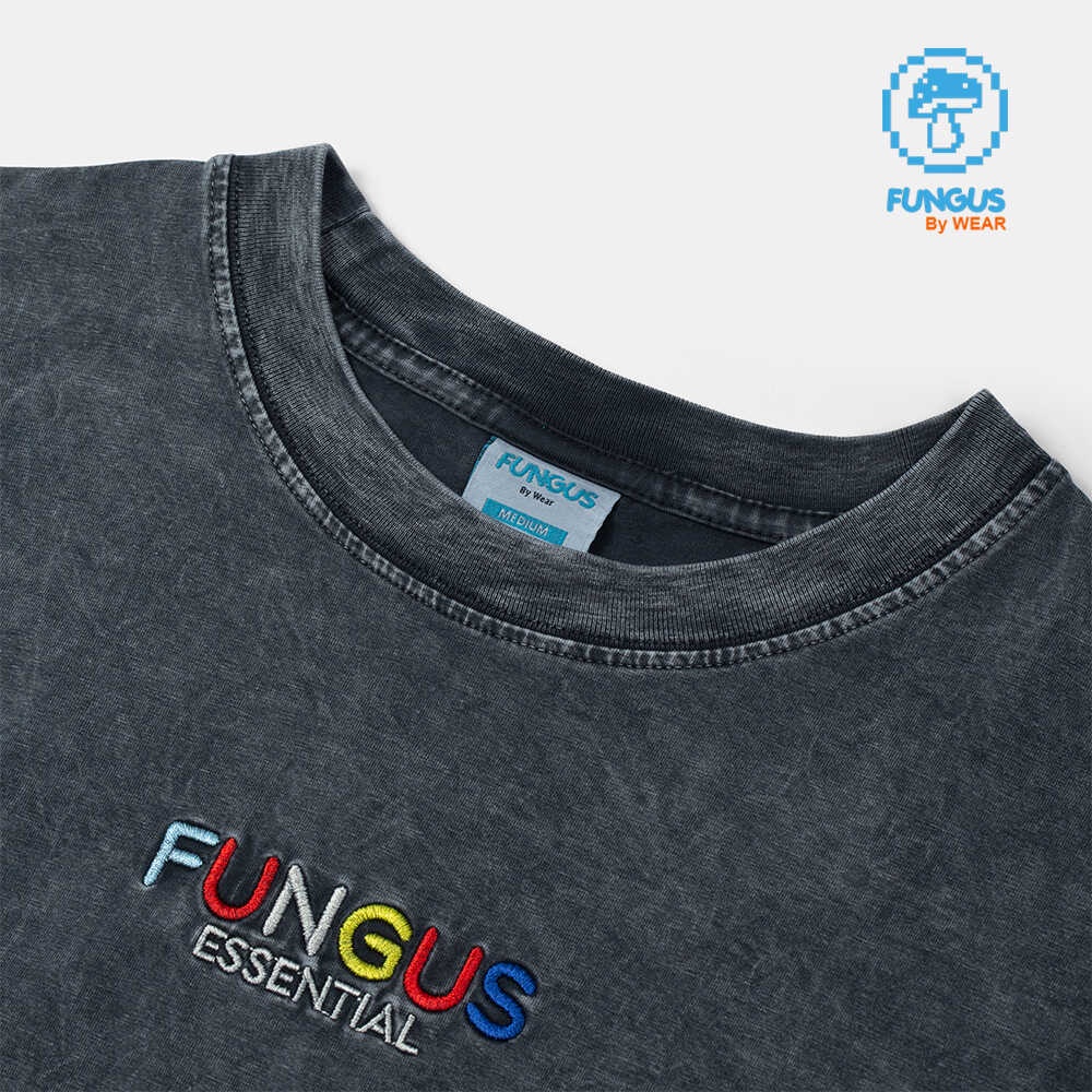 Phối đồ với Áo Thun Fungus Rainbow Original Wash Tee F136868W