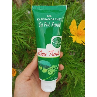 Gel kỳ tế bào da chết toàn thân hương Cafe xanh Kiều Trinh 120g