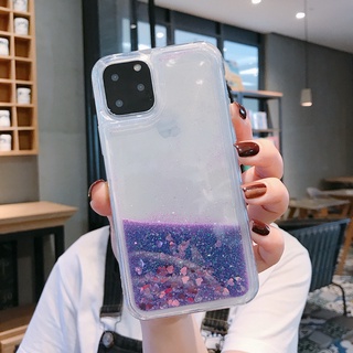 Ốp Điện Thoại Trong Suốt Chống Sốc Màu Trơn Họa Tiết Trái Tim Cho iPhone 13 12 11 Pro Max Mini XS XR X 8 7 6 Plus