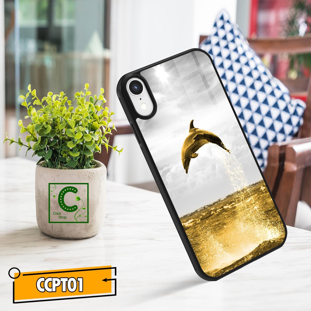 Ốp iphone in hình cực đẹp siêu bền - Cá Heo biển lớn