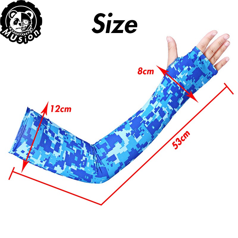Mursion Găng tay bảo vệ liền mạch cho áo xe đạp - thoáng khí, thoải mái, chống nắng