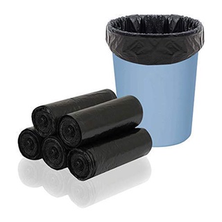 AMZO_BỘ 3 CUỘN 1KG TÚI ĐỰNG RÁC TỰ PHÂN HỦY SINH HỌC ĐEN - 4 SIZE
