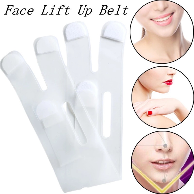 [Hàng mới về] Đai nâng cơ mặt thon gọn v line không đau bằng silicon cho nam và nữ