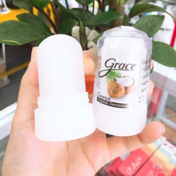 Lăn Khử Mùi Đá Khoáng Thailand Grace Natural Deodorant 70g