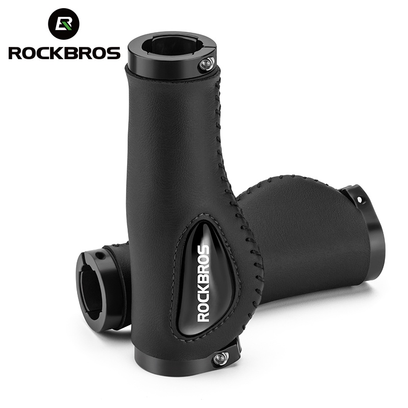 Rockbros Tay Lái Xe Đạp Silicone Khóa Đôi - Chống Trượt và Giảm Shock