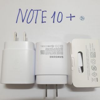 Bộ Sạc Cáp Samsung Note10, Note10+ Zin Hãng, Bản Chân Dẹt Châu Âu, Mỹ