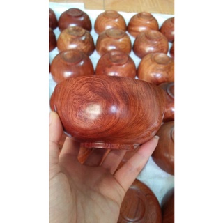 Bát gỗ hương ta hàng tuyển kích cỡ 11,5x5,5 cm