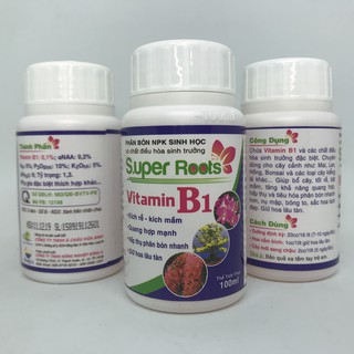 Super Roots B1 100ml - Phân Bón Vitamin B1 Á Châu