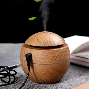 Máy xông tinh dầu vân gỗ Máy khuếch tán hương hay còn gọi là máy xông tinh dầu giúp thư dãn, giảm stress mệt mỏi thích h