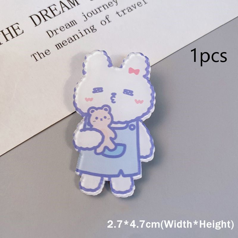 Sỉ Ghim cài balo túi xách,Sticker cài áo, túi xách balo hình VỊT CON dễ thương,KT 3-5cm nhựa acrylic-FADICO