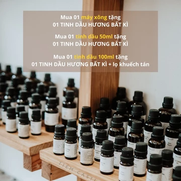 Tinh Dầu Thiên Nhiên 100% Cao Cấp Có Kiểm Định (Tinh dầu thơm phòng, tinh dầu xông phòng, tinh dầu khuếch tán