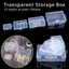 VVDZA Hộp đựng đồ trang sức Nhà nhỏ Tổ chức Hộp đựng thuốc nhựa