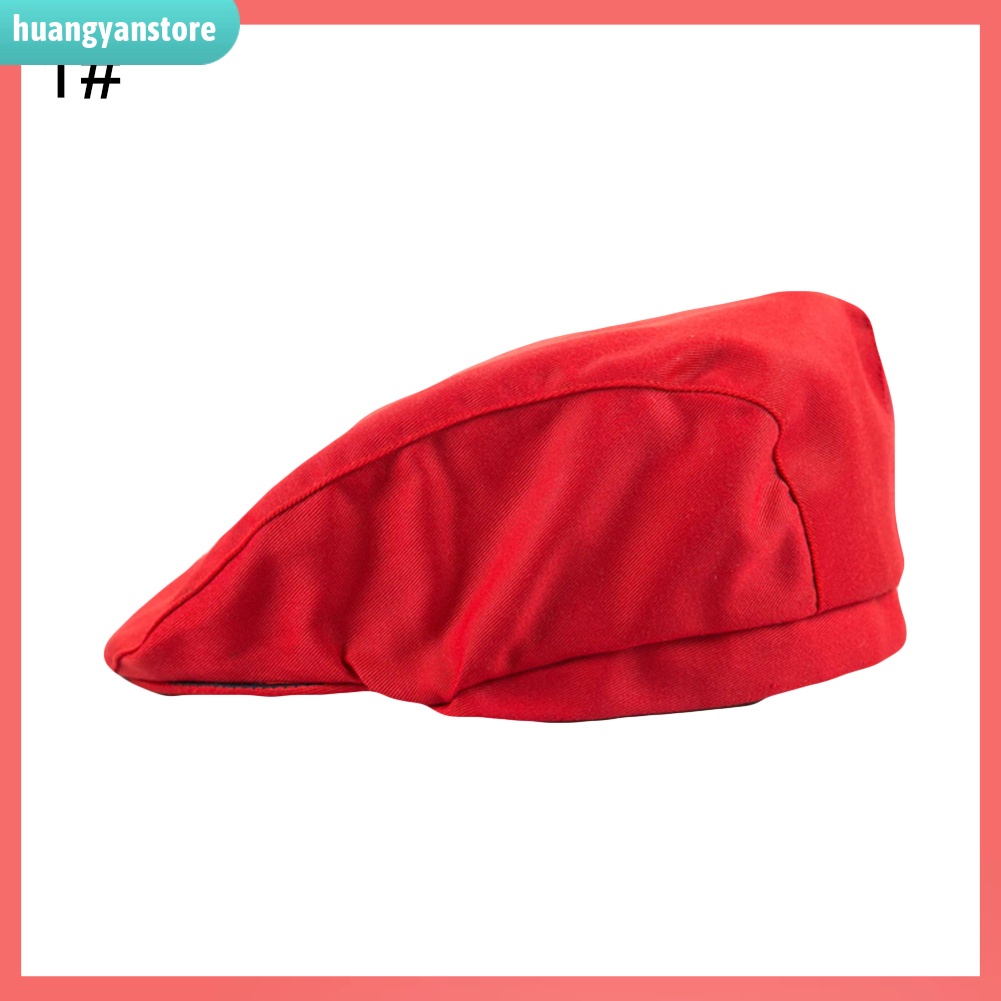 HY| Mũ beret dành cho người phục vụ làm bếp kiểu dáng cho unisex | BigBuy360 - bigbuy360.vn