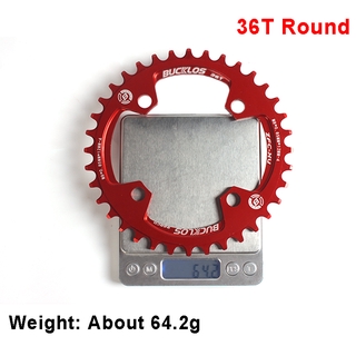 BUCKLOS 96BCD MTB Chainring Đối xứng BCD96 Hình bầu dục Chainwheel 32 / 34 / 36 / 38T Bộ quay xe đạp