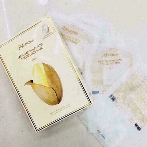 Mặt nạ JMsolution Lacto Saccharomyces Golden Rice Mask 30ml | Shopee ...