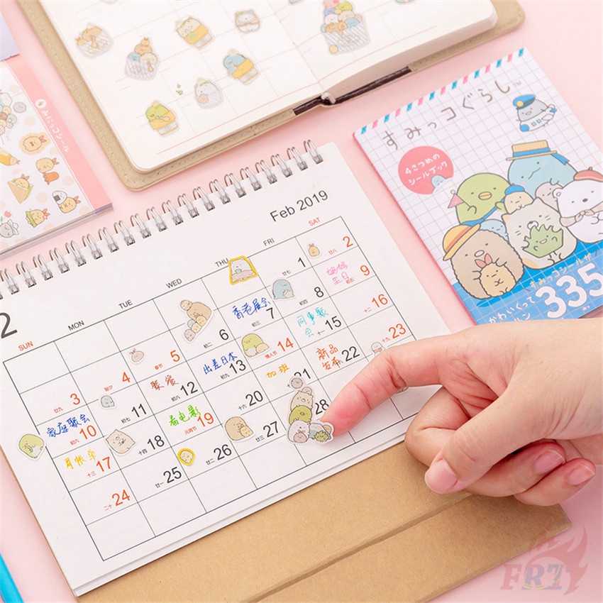 335 Cái / 1 Sách ❉ Sticker Trang Trí Sách Vở Hình Sumikko Gurashi ...