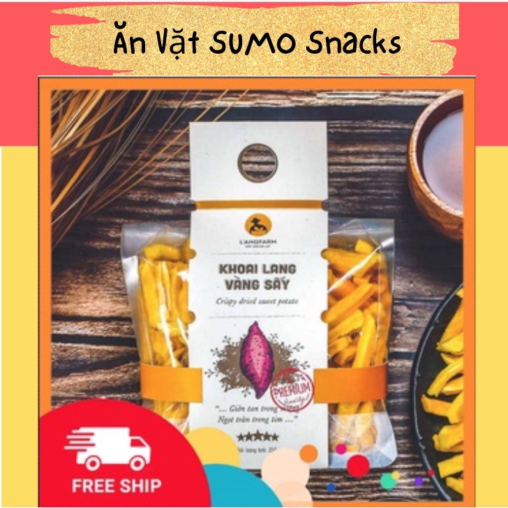 Khoai Lang Vàng Sấy Mawashi Lang farm gói 350g-Ăn Vặt Sumo Snack ...