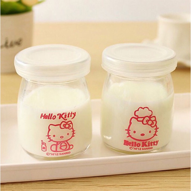 Hũ thuỷ tinh làm sữa chua