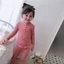 Đồ bộ cho bé dài tay QATE833 - đồ bộ bé trai và đồ bộ bé gái vải thun tăm TB68