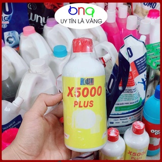 Thuốc tẩy, nước tẩy trắng, tẩy mốc, vết ố quần áo, chăn ga... - Tẩy trắng quần áo X5000