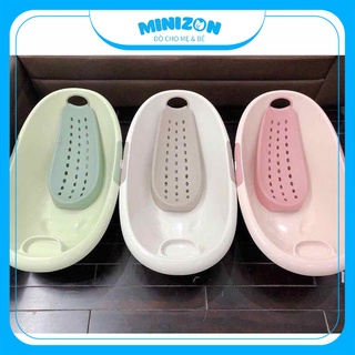 Chậu Tắm Việt Nhật Hình Elip 2202 Có Giá Đỡ Mẫu Mới Đủ Màu | Minizon Kids