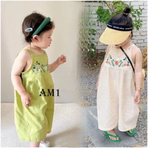 Bộ yếm 2 dây cho bé gái TB63 Bộ Jumpsuit cho bé gái