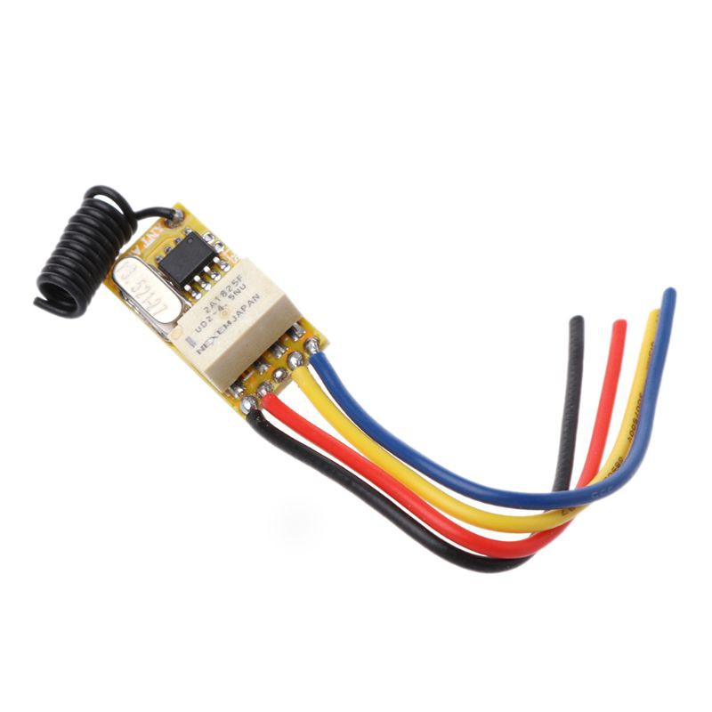 ASHATA Funkfernschalter DC 4-12V - Relais Mit Fernbedienung Für Elektronik Projekte