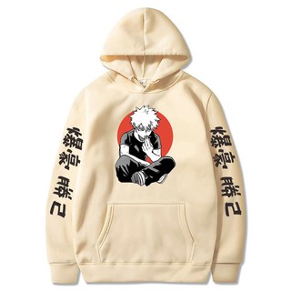 Áo Hoodie My Hero Anime in hình Bakugou Katsuki Áo Nỉ Nam Nữ Harajuku