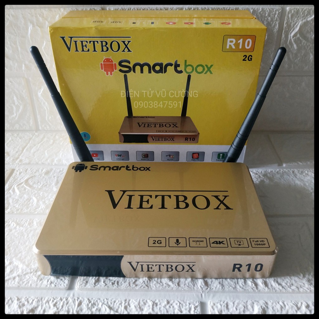 AndroidTV Box VIETBOX R10 RAM 2G | Shopee Việt Nam