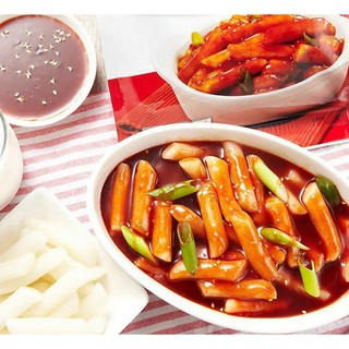 BÁNH GẠO TOKBOKKI HÀN QUỐC GÓI 500G (MÀU VÀNG)