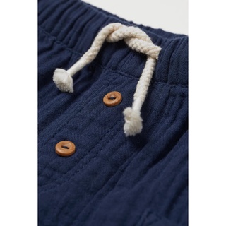 QUẦN DÀI H&M KID BOY  NAVY BLUE VỢT SALE
