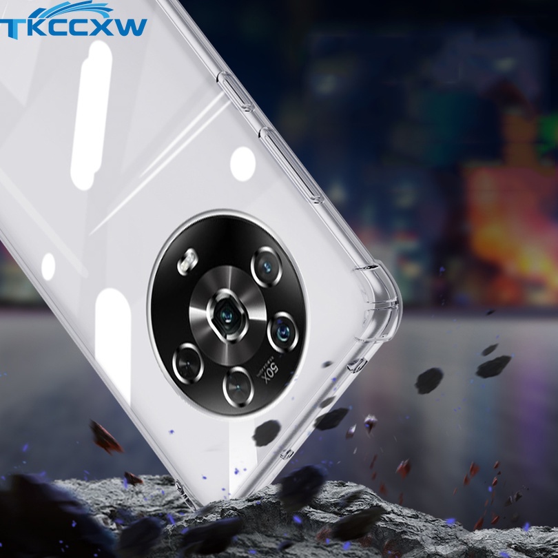 Ốp Điện Thoại Silicon Trong Suốt Chống Sốc Sang Trọng Cho Honor 50 60 SE 50 60 Pro Magic 4 Pro