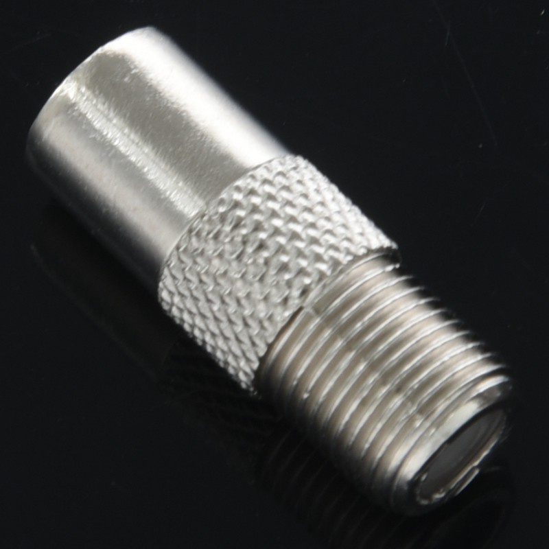 10 Cái Thẳng Kim Loại F Loại Nữ Sang Tivi PAL Nam RF Kết Nối Adapter