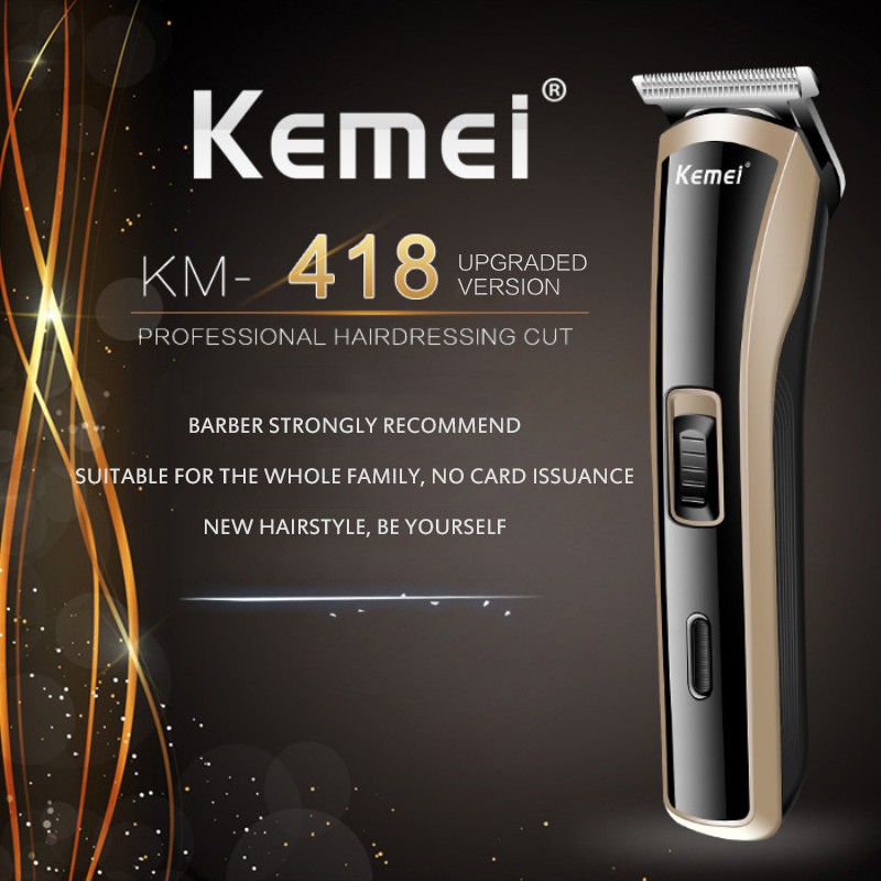 Ảnh Tông Đơ Kemei KM-418 Có Thể Sạc Lại Sử Dụng Không Dây Điện Cho Bé / Nam Giới 4