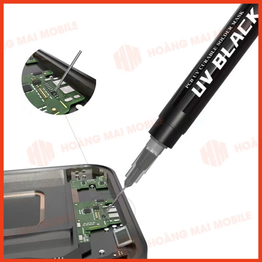 Keo UV 2UUL SC53 10ml phủ bảo vệ, cố định và cách điện mối hàn
