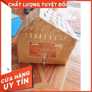 Lồng hamster mica trong suốt, size 2, kt: 27x27x27