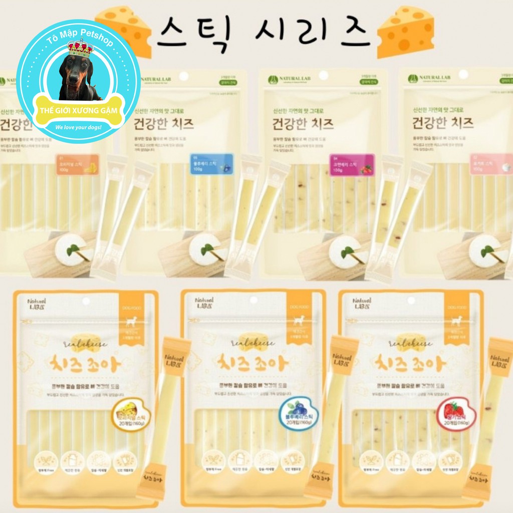 PHÔ MAI QUE HEALTHY CHEESE STICK 100G CHO CHÓ | Shopee Việt Nam