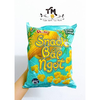 Bánh Snack Bắp Ngọt Oishi, đồ ăn vặt | Shopee Việt Nam