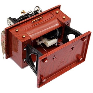Máy may Treadle Hộp nhạc, Quà tặng âm nhạc cổ điển Đồ chơi giáo dục Trang trí nội thất Mô hình thời trang
