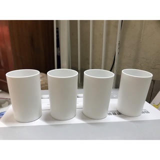 Cốc Nhựa Màu Trắng An Toàn Dùng Uống Nước, Đánh Răng, Pha Cafe, Uống Trà, Đựng Bút, Cốc chịu nhiệt cao cấp