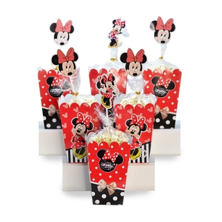 Set MEGA trang trí sinh nhật chủ đề Minnie Đỏ