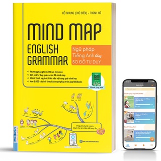 Sách - Combo Mindmap English - Vocabulary - Grammar - Giao Tiếp - Học Kèm App Online