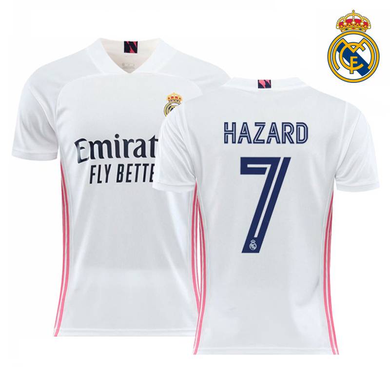 Áo thun đá banh in chữ Ramos Benzema James Isco thời trang 2020-2021 chất lượng cao