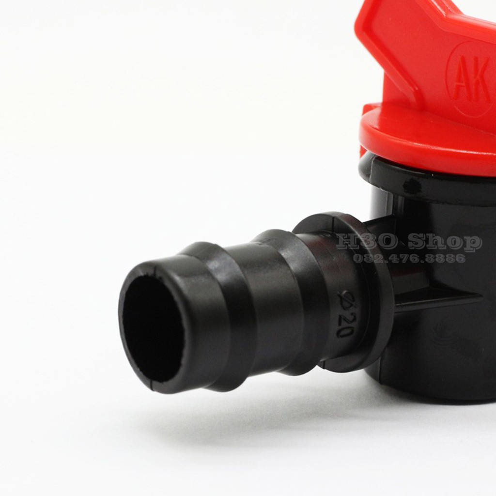 10 cái [ 10 cái ] Van khóa thẳng ống mềm PE/LDPE 16mm - 20mm-25mm