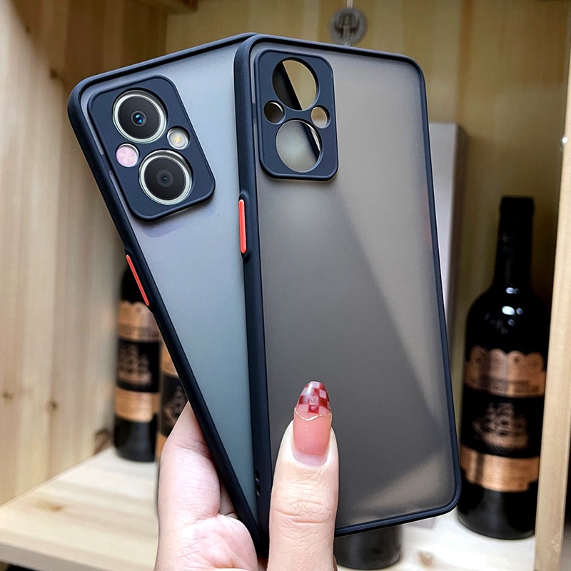Ốp điện thoại nhám chống sốc cho OPPO Reno 15 15F 14 14F 13 13F 12F 12 11 10 8T 8Z 8 7Z 7 Pro Max Plus Pro+ 4G 5G 2026