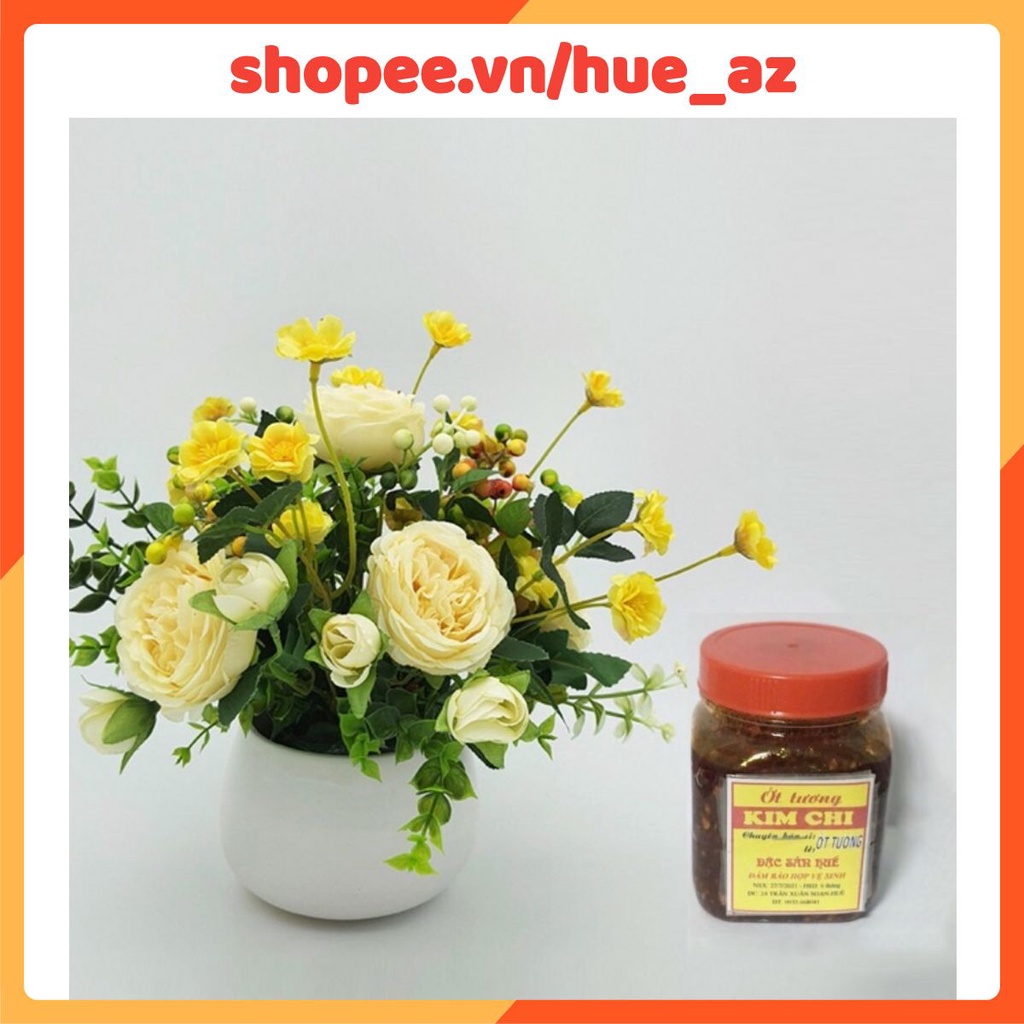 Ớt tương Kim Chi hũ 200g - dùng với nước mắm, nước tương, kho cá thịt, bánh tráng trộn, kim chi