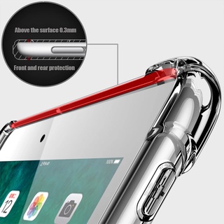 Ốp máy tính bảng trong suốt có túi khí thích hợp cho Samsung Galaxy Tab S7 FE S7 Lite 12.4 S7 Plus S6 Lite S5e
