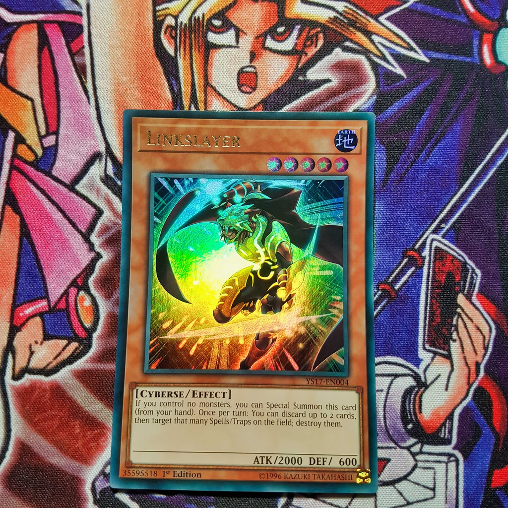 Thẻ bài Yugioh chính hãng | Linkslayer | YS17 Ultra Rare | Shopee Việt Nam