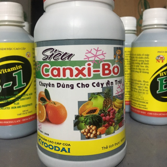 Thuốc Canxi Bo được sử dụng như phân bón hay thuốc BVTV?
