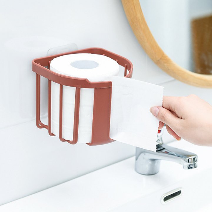 Giỏ nhựa tròn đựng giấy vệ sinh